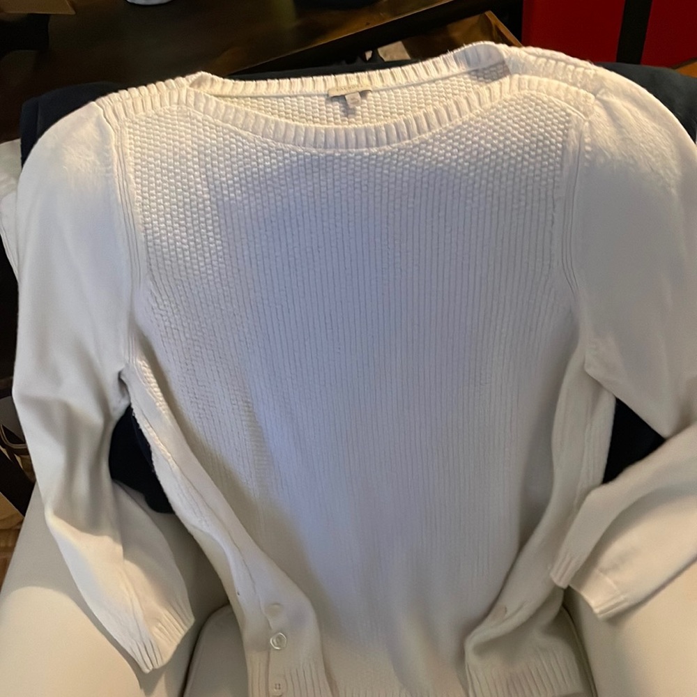 Cream sweater